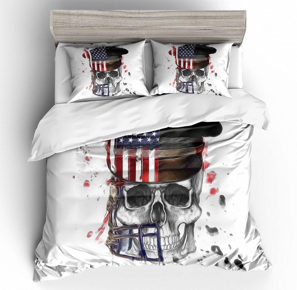 Vintage American Skull Dynebetræk