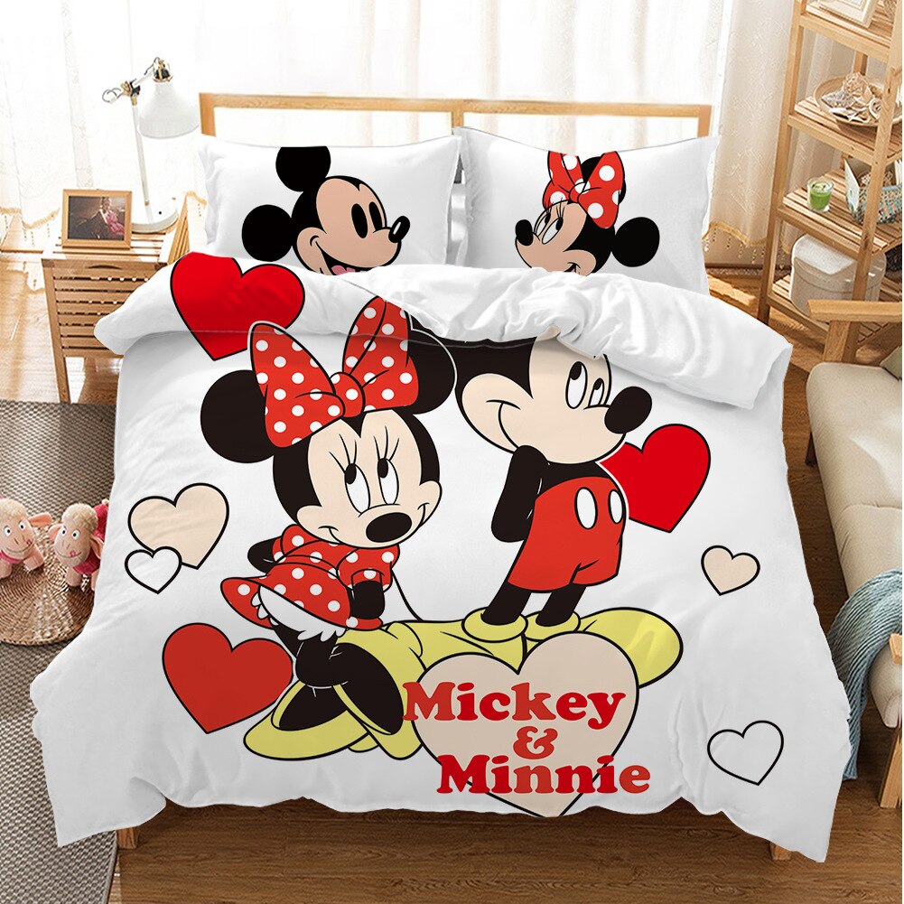 Mickey And Minnie Lovers Dynebetræk
