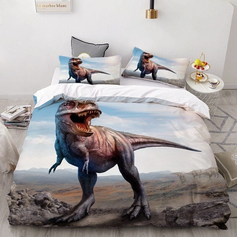 Dinosaur Trykt Dyne
