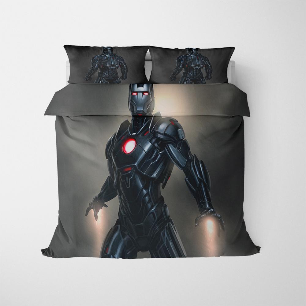 Avengers Iron Man Black Armour Dynebetræk