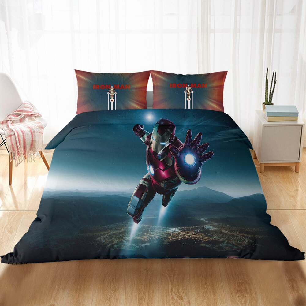 Avengers Iron Man In Flight Dynebetræk
