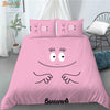 Barbapapa Dynebetræk Pink