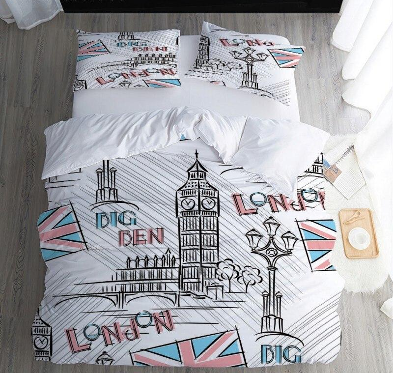 Hvidt England Dynebetræk