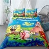 Svampebob Firkant Gary Og Patrick Dynebetræk