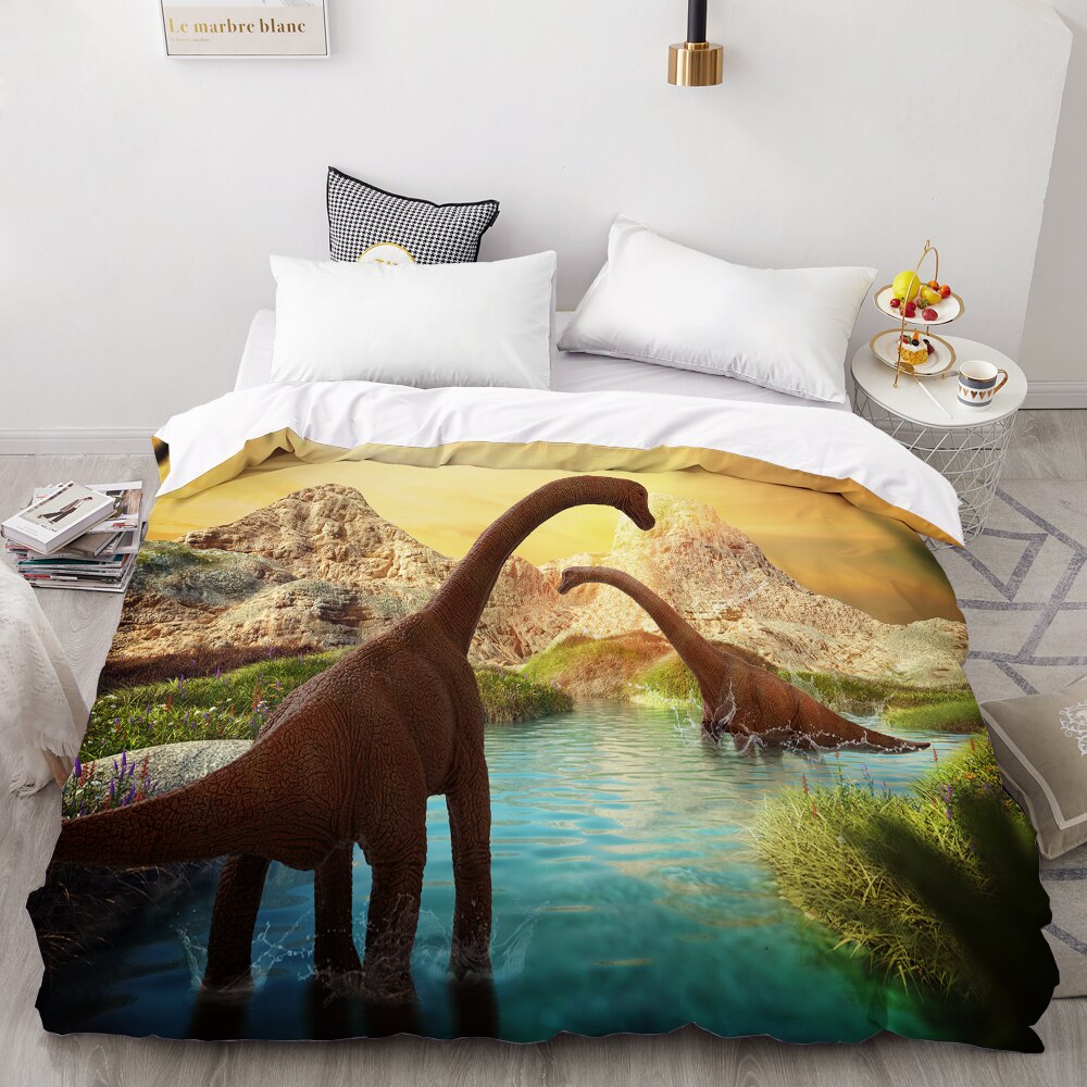 Dynebetræk Dinosaurer Store Sauropoder