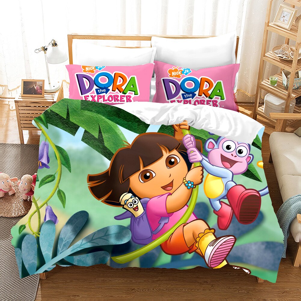 Dora The Explorer Babouche And The Map Dynebetræk