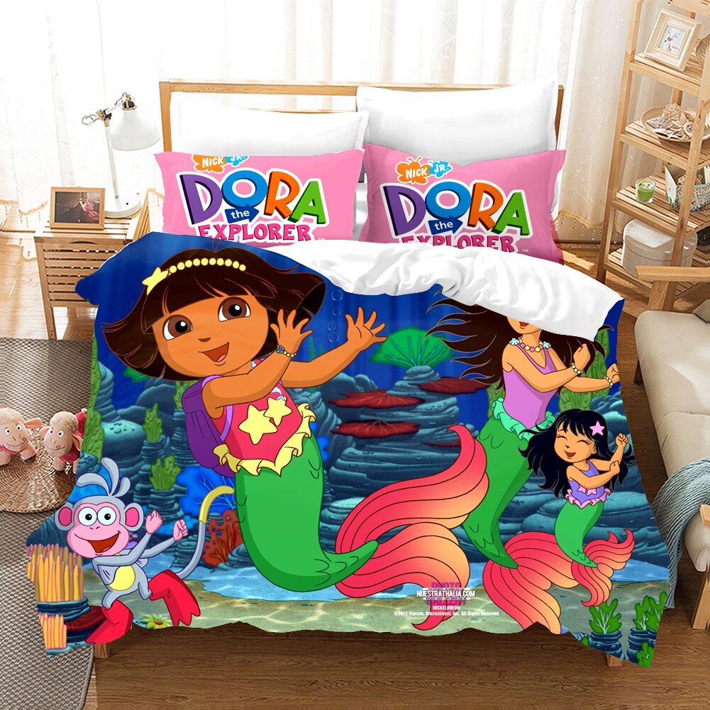 Dora The Explorer Mermaids Dynebetræk