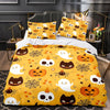 Orange Halloween Dynebetræk Til Børn