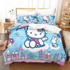Hello Kitty Blå Dynebetræk