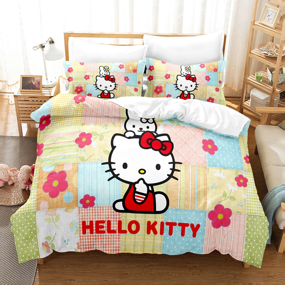 Hello Kitty Patchwork Dynebetræk