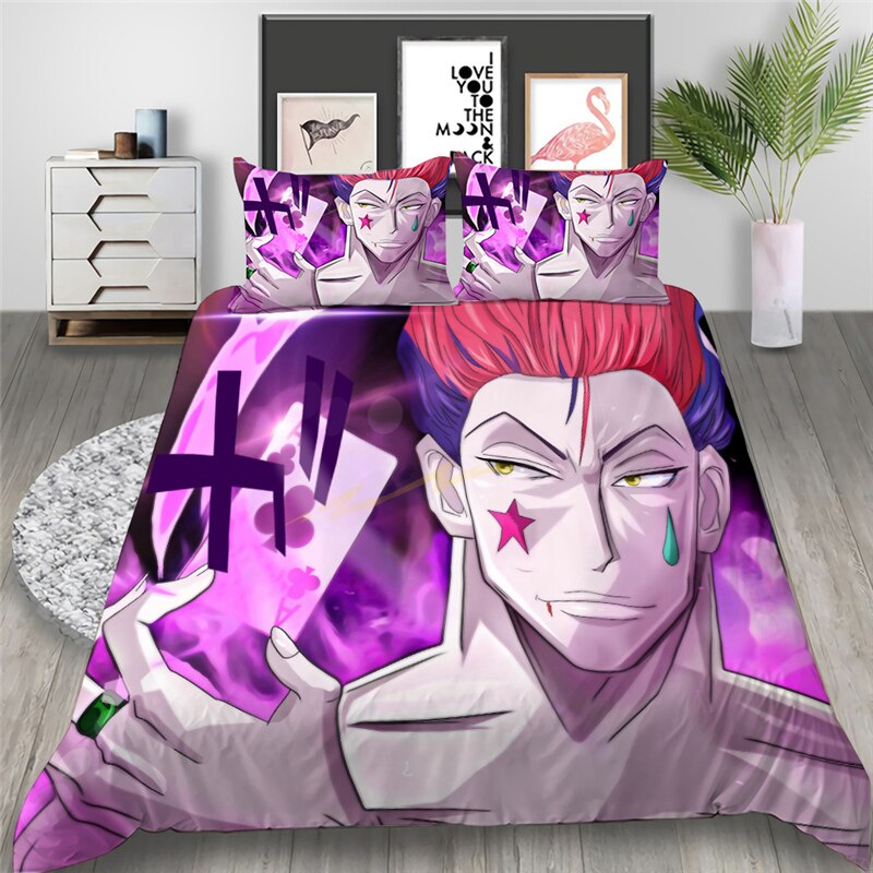 Hunter X Hunter Hisoka Lilla Dynebetræk