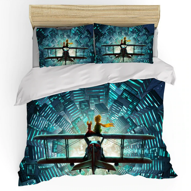 Dynebetræk Den Lille Prins På Flyet