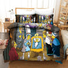 Dynebetræk The Simpsons Nativity Scene