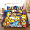 Dynebetræk The Simpsons På Sofaen