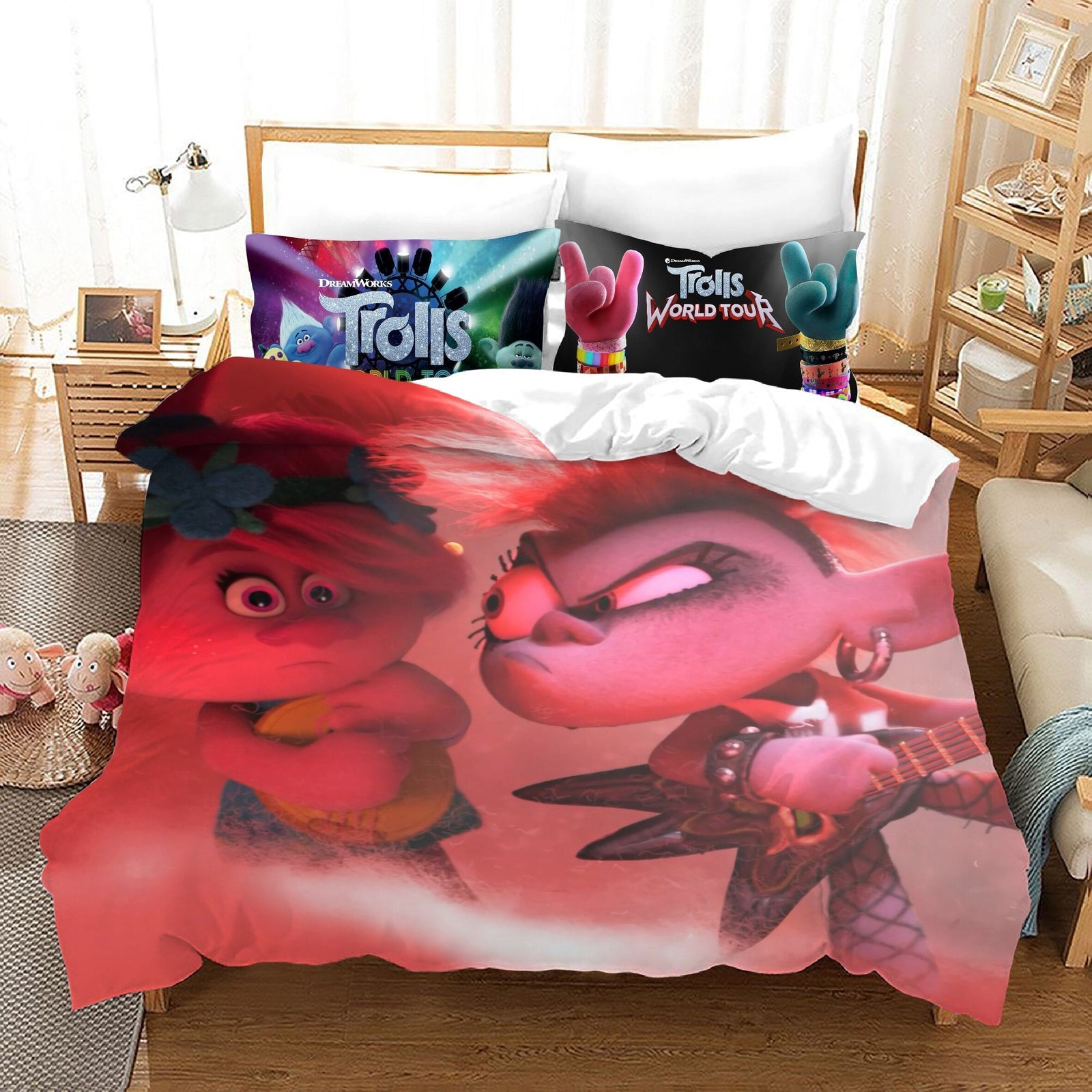 Dynebetræk Troldene Valmue Og Dronning Barb