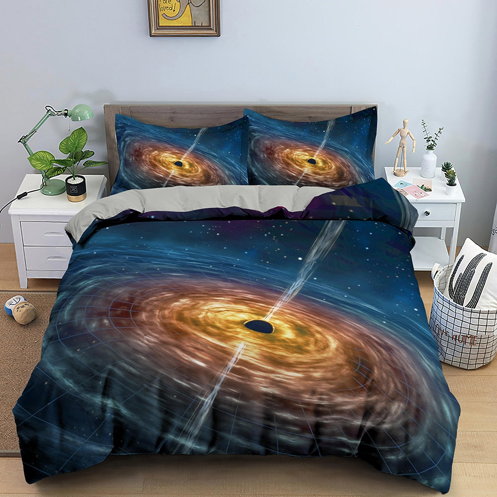 Smukt Galaxy Dynebetræk