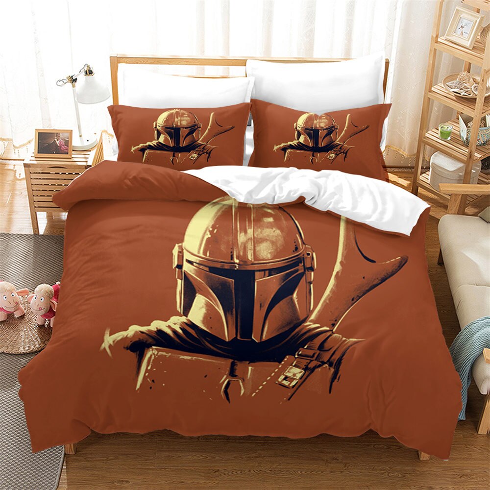 Brunt Dynebetræk The Mandalorian Beskar-Hjelm