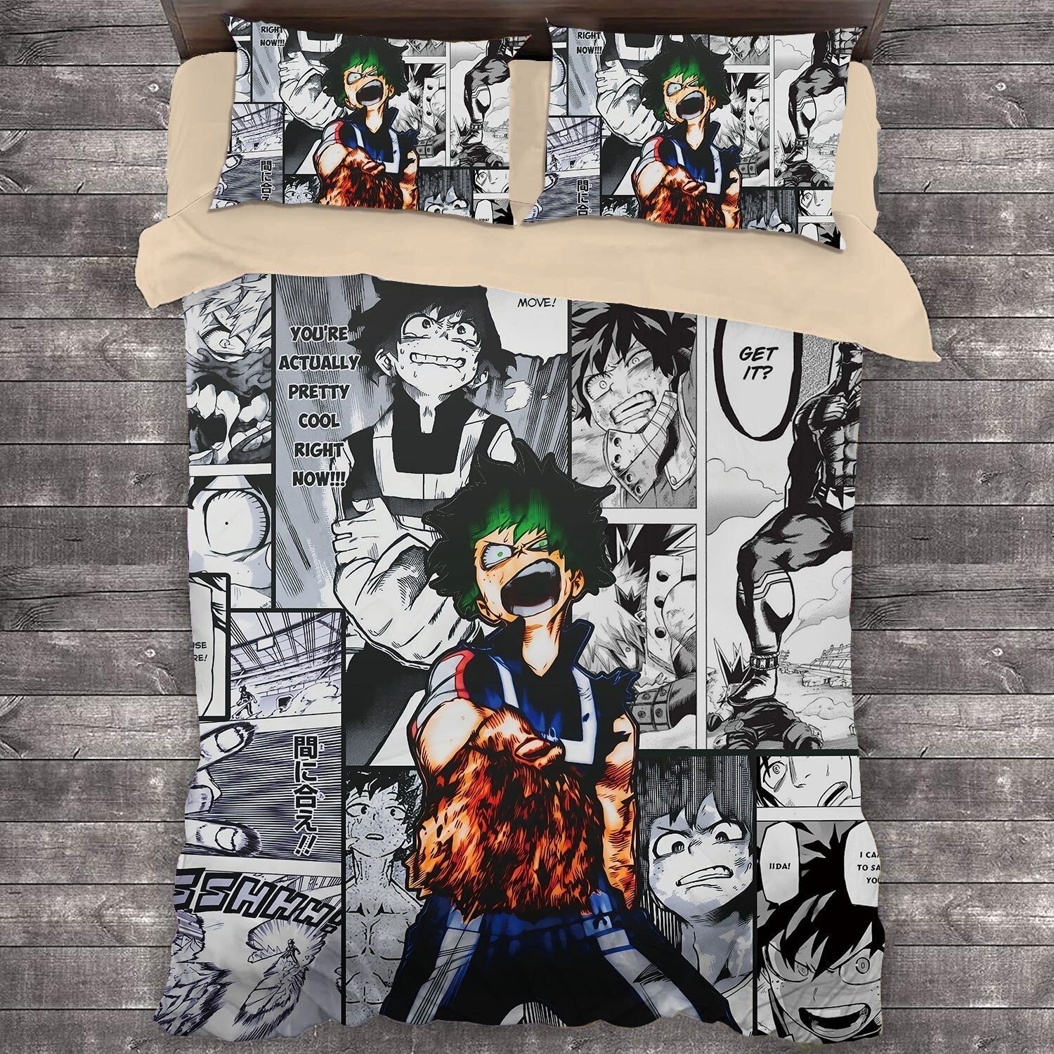My Hero Academia Izuku Ford Dynebetræk