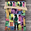 Dynebetræk My Hero Academia Characters Multicolor