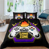 Sort Gaming Game Zone Dynebetræk