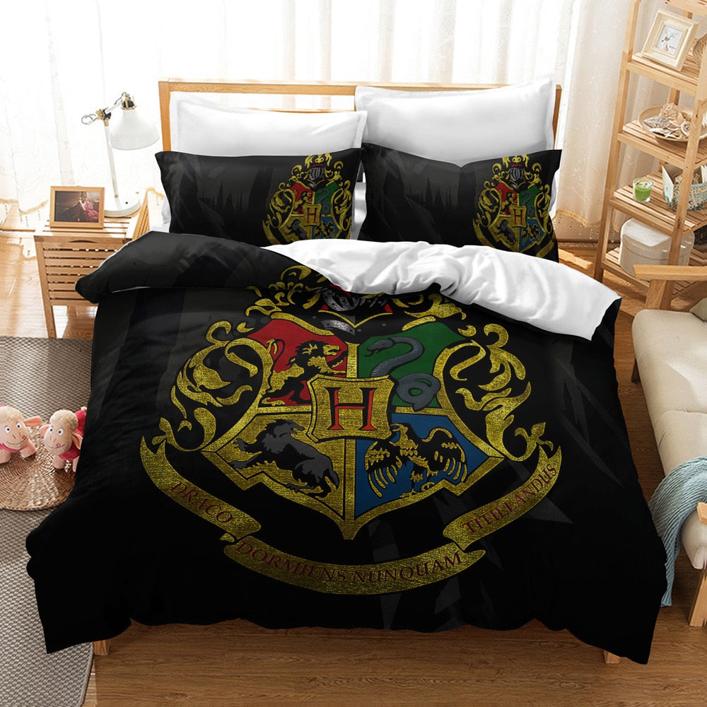 Harry Potter Sort Dynebetræk