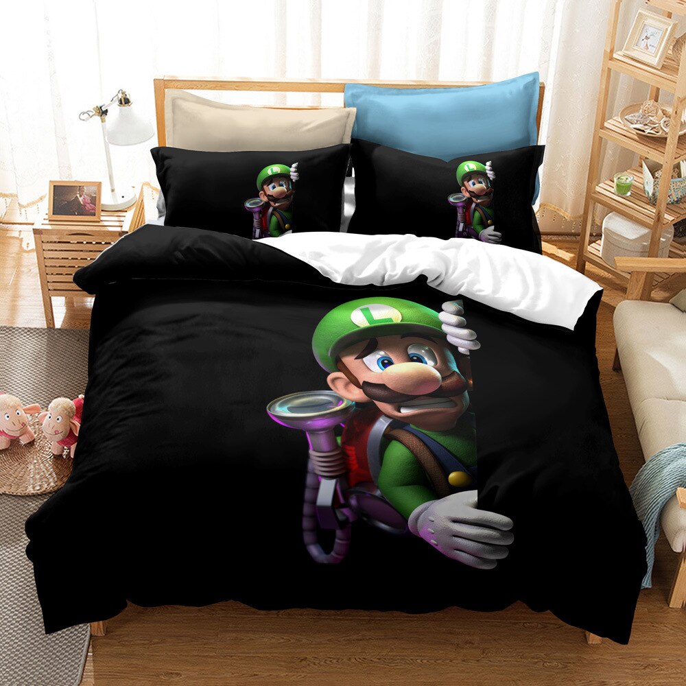 Luigi Sort Dynebetræk