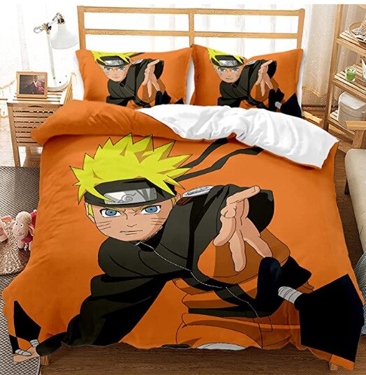 Orange Naruto Dynebetræk