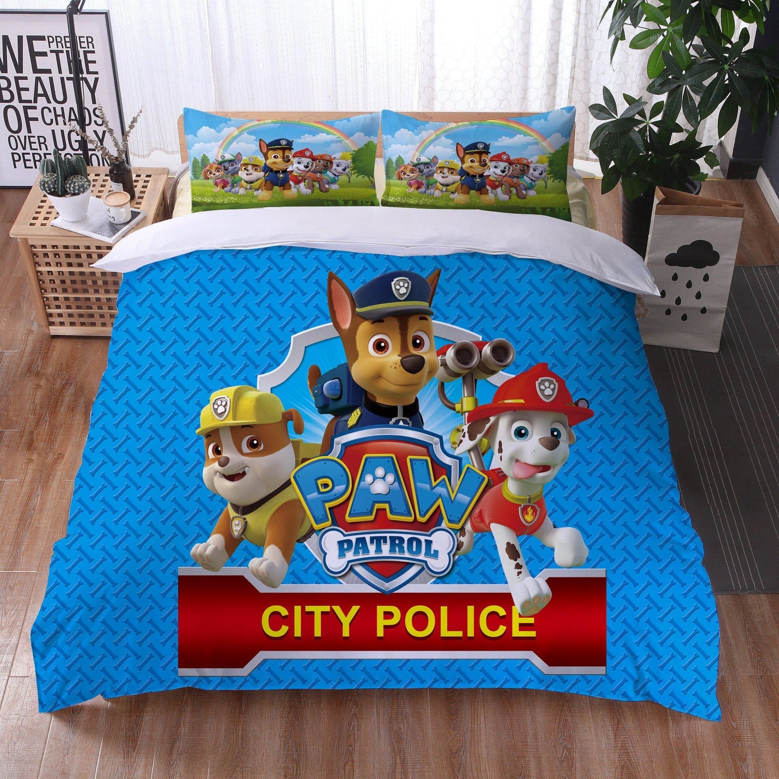 Paw Patrol City Police Dynebetræk