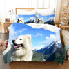 Samoyed In The Mountains Dynebetræk