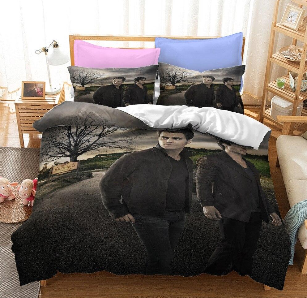 Dynebetræk The Vampire Diaries Brothers Salavatore