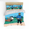 Tintin Boat Dynebetræk