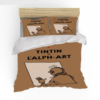 Tintin Brown Dynebetræk