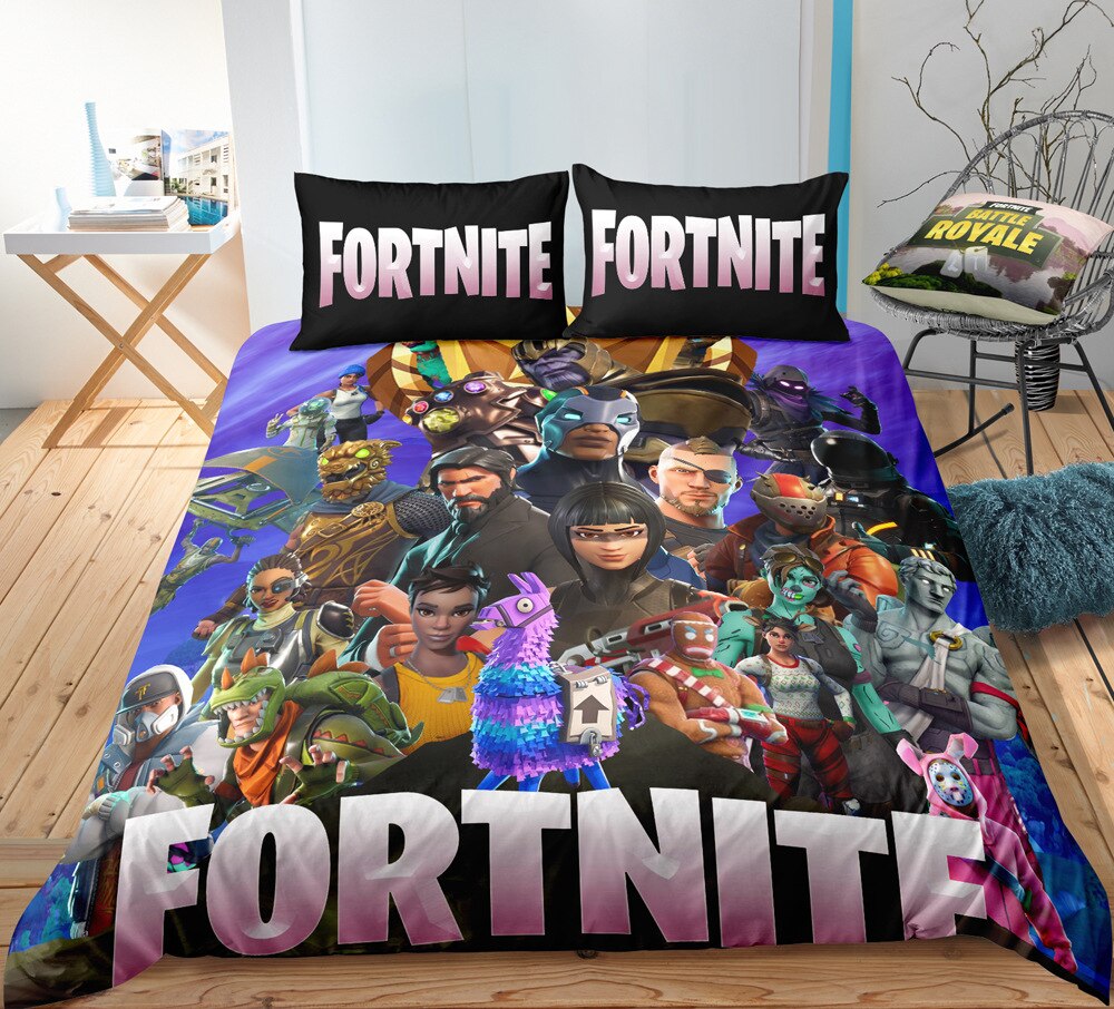 Dynebetræk Alle Fortnite-Karakterer