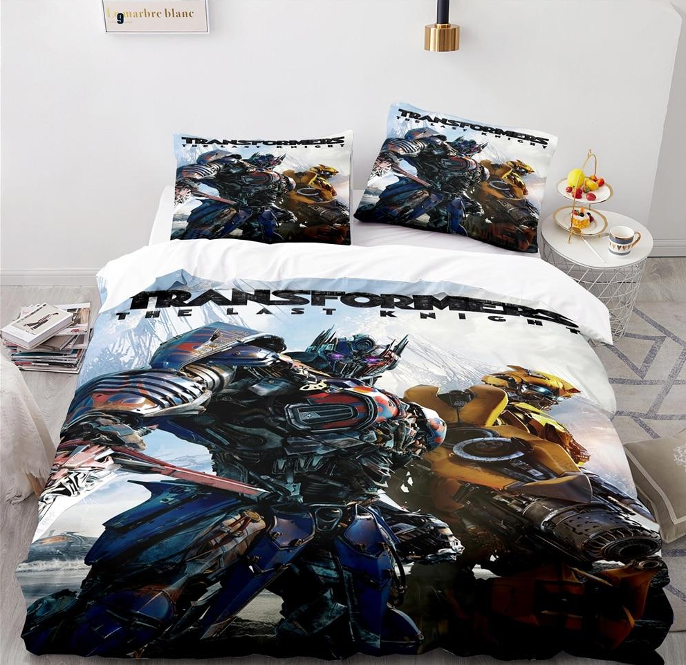 Transformers Optimus Prime And Bumblebee Dynebetræk