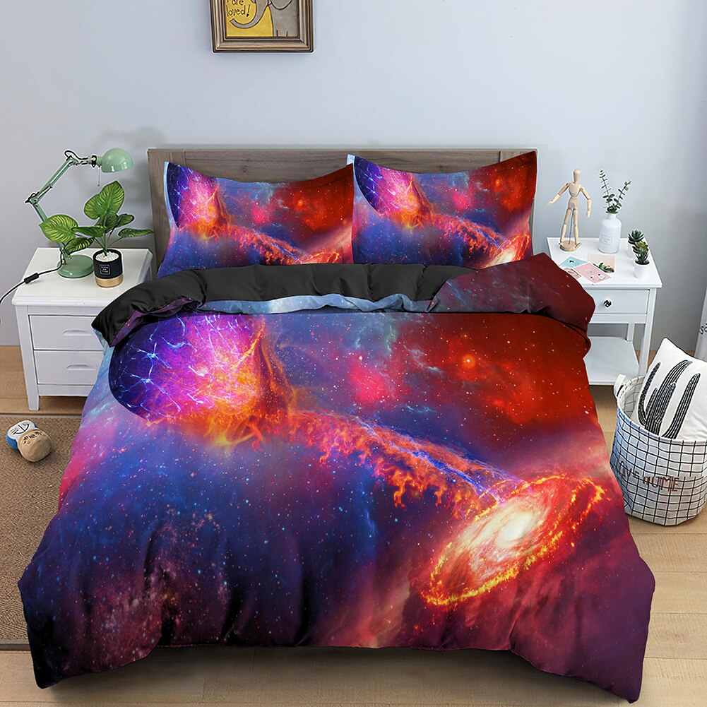 Universe Og Galaxy Dynebetræk