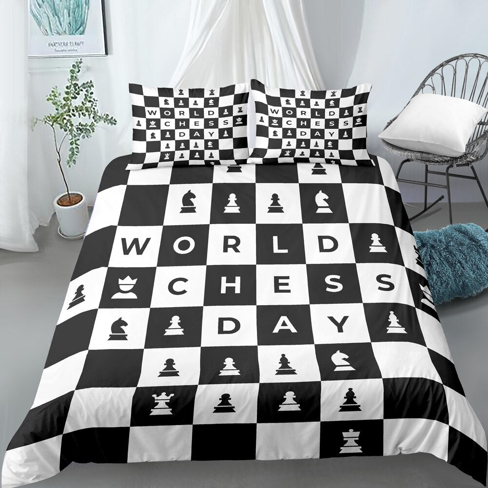 World Chess Day Dynebetræk