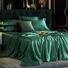 Dynebetræk I 100% Satin, Grangrøn