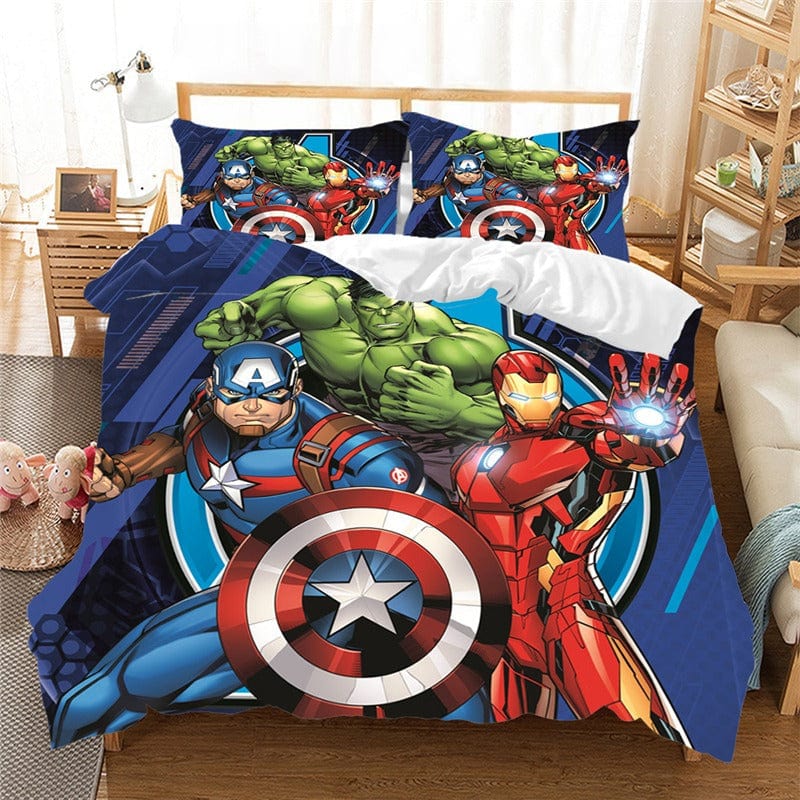 Dynebetræk 200x200 Avengers