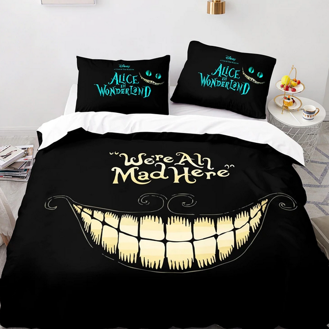 Dynebetræk Alice I Eventyrland Katten