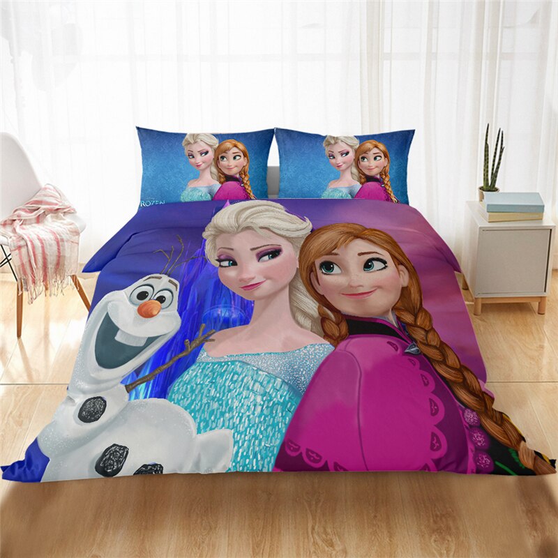Anna, Elsa Og Olaf Dynebetræk