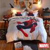 Hvidt Marvel Spider Man Dynebetræk 100% Bomuld
