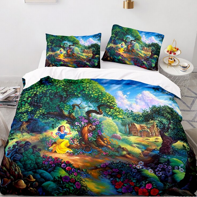 Snehvide I Skoven Dynebetræk