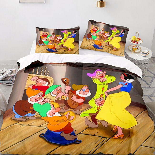 Snehvide Og De 7 Dansende Dværge Dynebetræk