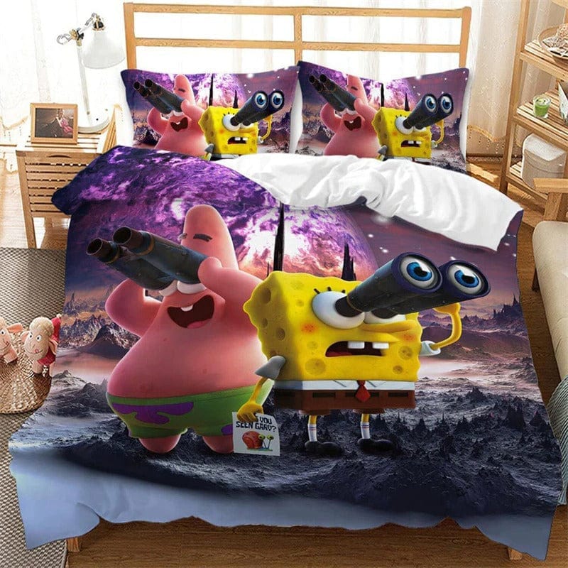 Sponge Bob Dynebetræk Til 2 Personer