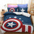 Captain America Dynebetræk 2 Personer
