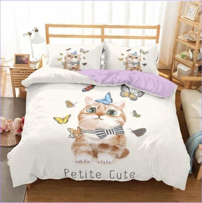 Kitten Butterflies Dynebetræk