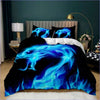 Blue Flame Dragon Dynebetræk