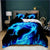Blue Flame Dragon Dynebetræk