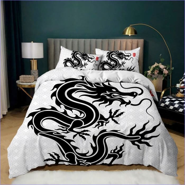 Sort Dragon Dynebetræk