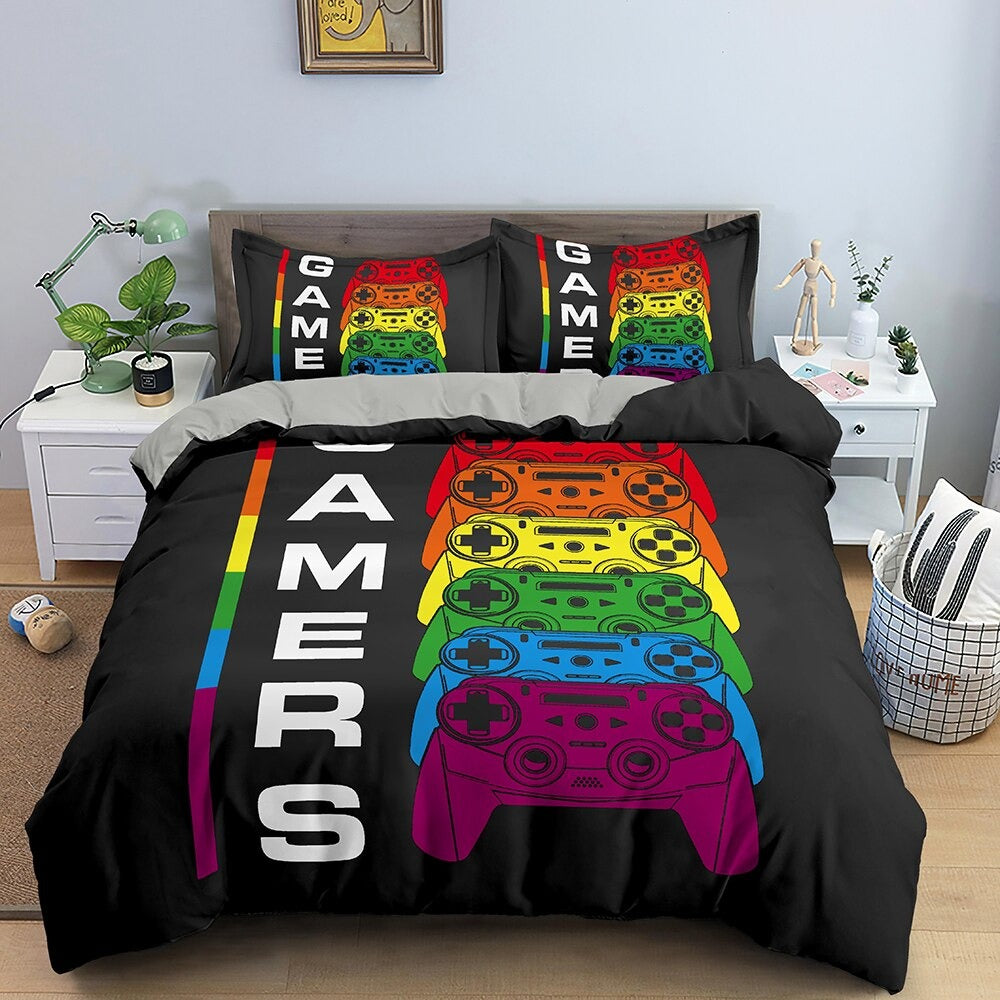 Multicolor Gamer Dynebetræk